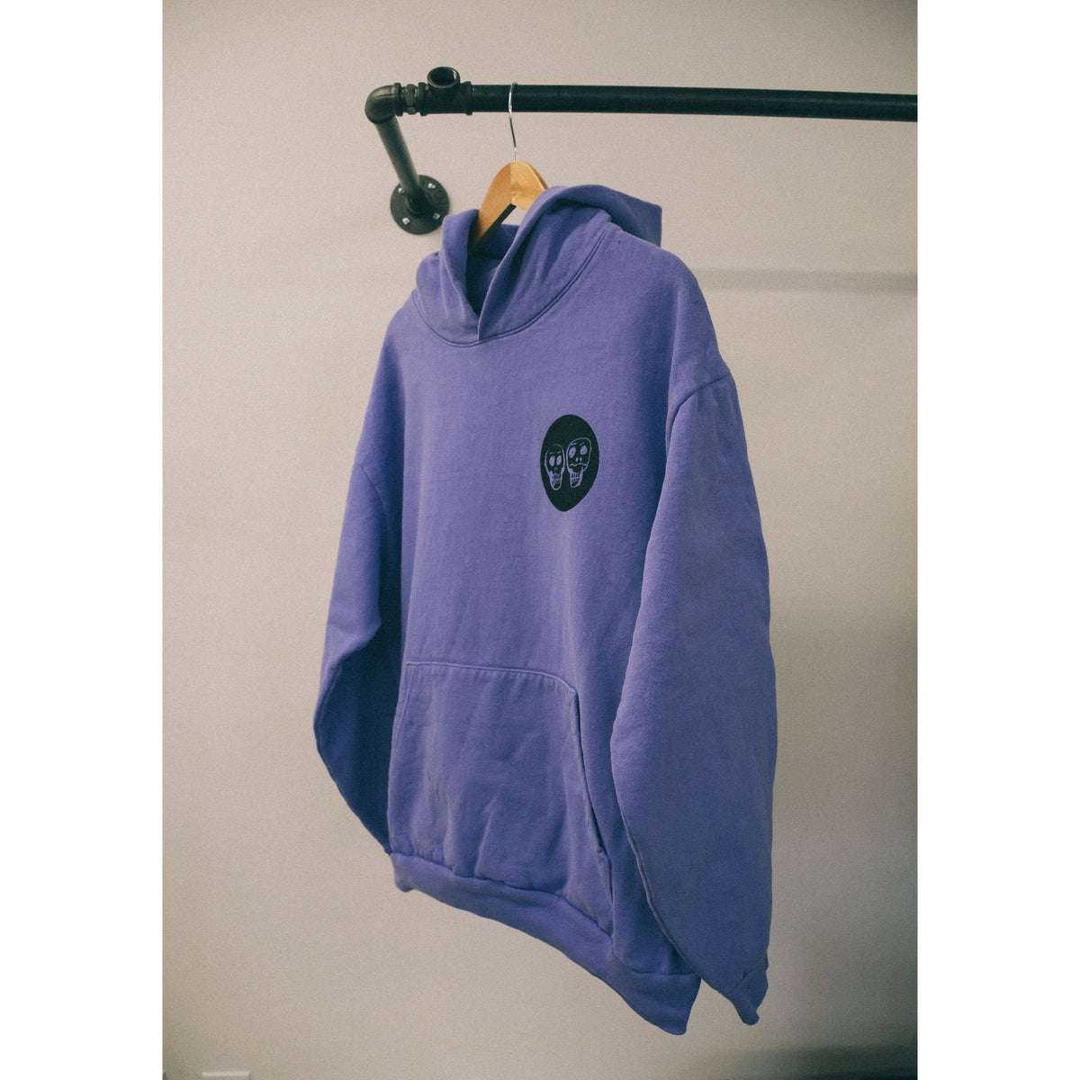 Standard Garment Dye Hoodie - Ghost Blue